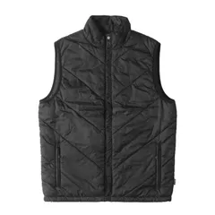 STUSSY ステューシー ベスト サイズ:M 00s シャドー千鳥格子 中綿 ナイロン ベスト ブラック 黒 アウター ジャケット ブルゾン 上着【メンズ】のサムネイル