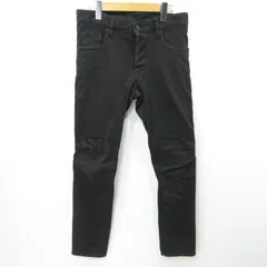 【三重本店】 中古 DSQUARED2 | ディースクエアード ボタンフライデニムパンツ TIDY BIKER JENA デニム タイディー バイカー ジーン S74LB0619 ブラック サイズ：42 【108】
