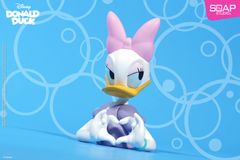 【新品/正規代理店】ディズニー フィギュア デイジーダック ラブハンド ミニバスト グッズ インテリア 置物 Disney Figure Daisy Duck