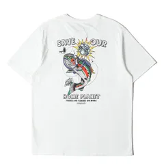 【美品】Patagonia パタゴニア Tシャツ サイズ:M / 20AW グラフィック プリント Tシャツ (Space Fly Organic T-Shirt) / ホワイト 白 / トップス カットソー 半袖【メンズ】【中古】