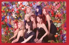 【中古】コレクションカード(女性) TWICE/集合(9人)/CD「Eyes wide open」予約特典フォトカードセット Story ver.