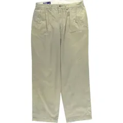 古着 ラルフローレン Ralph Lauren POLO by Ralph Lauren ANDREW PANT ツータック チノパンツ メンズw33相当/eaa578957
