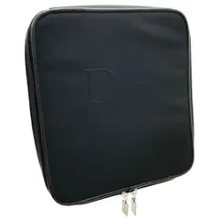 ディオール ビューティー ポーチ ノベルティ バニティ ブラック 黒 DIOR BEAUTY メイクポーチ メイクボックス 化粧ポーチ コスメポーチ コスメティックポーチ マルチポーチ バニティバッグ 小物入れ ブランド小物 C.Dior 【中古】