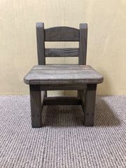 天然木・古材　手作り　チェアー型フラワーインテリア
