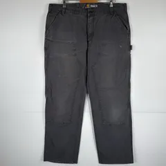 Carharttダブルニー　グレー ワークパンツ 38x32 Carhartt WIP パンツ DOUBLE KNEE PANT（カーハート ワークイン