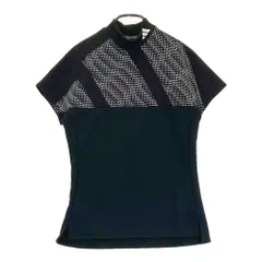 サイズ：M ADIDAS GOLF アディダスゴルフ HY0917 2023年モデル モックネック 半袖Tシャツ  ブラック系 [240101475174] ゴルフウェア レディース ストスト