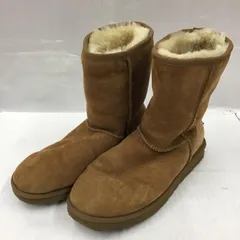 【未使用級】UGG アグオーストラリア クラシックショート 24 茶 5825 □ UGG アグ CLASSIC SHORT 5825 W ムートンブーツ 24 - メルカリ