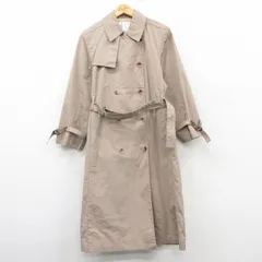 古着 ロンドンフォグ 長袖 トレンチ コート レディース 80s ロング丈 ベージュ カーキ spe 25mar17 中古 アウター