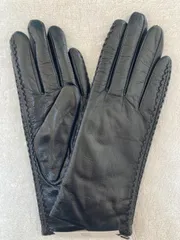 【新品】レディース手袋　 革手袋 裏起毛 ブラック