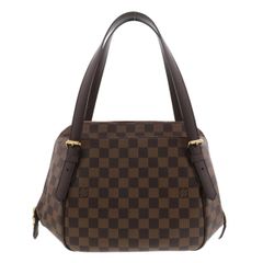 【中古】LOUIS VUITTON （ルイヴィトン） ﾍﾞﾚﾑMM バッグ ショルダー/メッセンジャーバッグ Damier/Ebene Brown N51174 used:AB