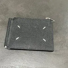 Maison Margiela グレインレザー マネークリップ 二つ折り ウォレット S35UI0447 メゾンマルジェラ  ブラック  76056A3のサムネイル