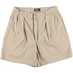 古着 90年代 ラルフローレン Ralph Lauren POLO by Ralph Lauren ツータック チノショーツ ショートパンツ USA製 メンズw32相当/eaa581909