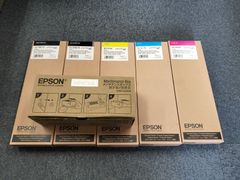 エプソン大判プリンター・プロッター用インクカートリッジの5色セット 