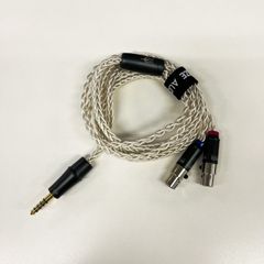 Meze Audio EMPYREAN 4.4mm PCUHD アップグレード バランスケーブル シルバー MEM-S4.4【開封使用済/美品】