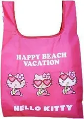 ハローキティ エコバッグ ビーチバケーション 日焼けキティ