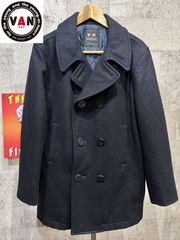 80'S VAN JAC ピーコート 紺 M メンズ ヴァンヂャケット Pコート