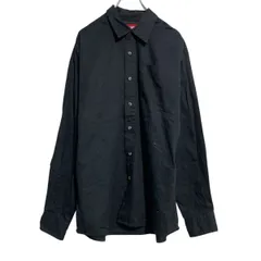 Wrangler 長袖 無地シャツ ラングラー L~ ブラック シンプル ポケット 古着卸 アメリカ仕入 a612-5797のサムネイル