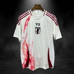 新品 2025-2026 サッカー日本代表 2024 Y-3  ホワイト ユニフォーム ユニフォーム ジャージ 半袖 男女兼用
