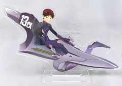 【中古】雑貨 碇シンジ ビジュアルスタンド 「一番くじ エヴァンゲリオン～全力疾走!～」 G賞
