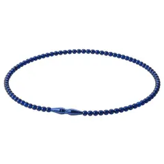 ウルトラマリンブルー_50㎝ 【柳田悠岐選手愛用商品】phiten(ファイテン) ネックレス RAKUWAネック EXTREME クリスタルタッチ ウルトラマリンブルー 50cm【肩こり】【首こり】【ファイテン先端技術メタックス採用】のサムネイル