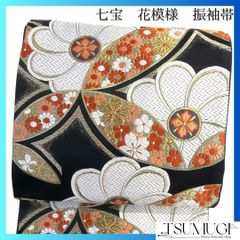 川島織物 袋帯 セミアンティーク 華紋 白鳥錦 金糸 着物 064a d - メルカリ