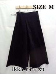 6938　ikka (イッカ)　ワイドパンツ　M