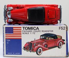 USED トミカ 青箱 F52 パッカード クーペ ロードスター 1/72 日本製