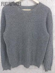◇ nano＆co ナノアンドコー 長袖 ニット セーター L グレー メンズ 【中古】 【1002800607242】のサムネイル
