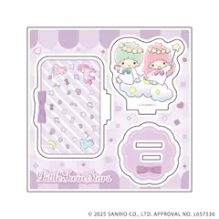 サンリオキャラクターズ 13 リトルツインスターズ アクリルスタンドプレート （グラフアートイラスト） サンリオ 新品 未開封品 正規品 【A3】