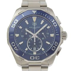 タグホイヤー TAG HEUER アクアレーサー メンズ クォーツ 腕時計 SS ブルー文字盤 CAY111B 中古 新入荷 OW0457