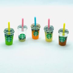 ドリンク　スタバ風　ミニチュア5本セット