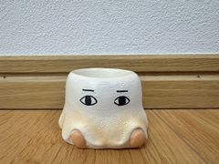 【2025年新商品】リトルレジンポット　メジェド　1号鉢　多肉植物　ミニプランター　プリザーブドフラワー　ポリレジン　レジン　小物入れ　ガーデニング雑貨　かわいい　プレゼント　ギフト　★まとめ買い値下げ交渉可★