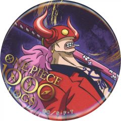 ワンピース アニメ放送1000話記念ビジュアル缶バッチA ニコ・ロビン