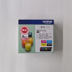 ブラザー　純正インクカートリッジ　LC211-4PK　有効期限2028.02