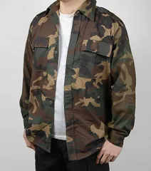 クロアチア軍 カモフラージュ フィールドシャツ 新品 E52N-のサムネイル