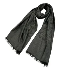 ❤訳アリ品❤GUCCI マフラー ストール ショール スカーフ❤シェリーライン❤ 2025年最新】グッチ ショールの人気アイテム - メルカリ