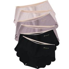 [Sleepeach] ショーツ レディース シームレス ショーツ レディース 6枚セット 無縫製肌に優しいパンティ無縫製 パンツ 女性 下着 スカラップカットラインが出ない オールシーズン ノーライン 無地 響かない ストレスゼロ 1