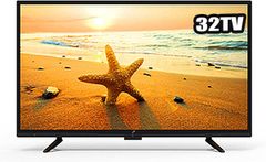 【動作確認済】【中古】本体・リモコンのみ アグレクション 32型 液晶テレビ DEED TV32 ブラック系 2021年製
