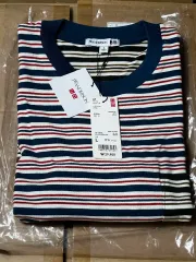 L Jw Kinloch Anderson(キンロックアンダーソン) x UNIQLO(ユニクロ) ストライプ クルーネック 半袖