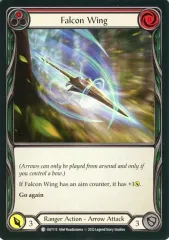 【中古】Flesh and Blood OUT115[C]：(Rainbow Foil)Falcon Wing (1)