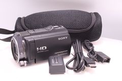 【極美品】SONY HANDYCAM CX630V 光学12倍 内蔵メモリ64GB HDR-CX630V ビデオカメラ