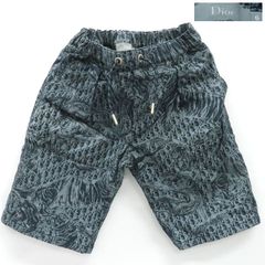 Christian Dior キッズ ハーフパンツ 06A 120 オブリーク デニム 2SBM22SHTB 美品 DIOR ディオール ◆送料込◆質屋-10996