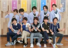 【中古】クリアファイル(男性アイドル) 嵐＆Sexy Zone A4部長＆部員クリアファイル 「嵐のワクワク学校2018～毎日がもっと輝く5つの部活～」