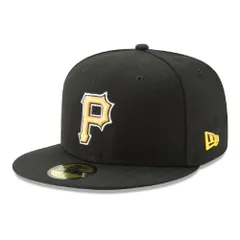 ニューエラ 59FIFTY MLBオンフィールド ピッツバーグ・パイレーツ オルタネイト ブラック スノーホワイト 1個 New Era ACPERF PITPIR ALT 23J PITTSBURGH PIRATES