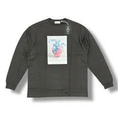 参考上代12100円 未使用品 POET MEETS DUBWISE KILLIMAN JAH LOW COLLAGE L/S T-SHIRT プリント カットソー 長袖 Tシャツ ポエットミーツダブワイズ HRTLS-0474 スミクロ