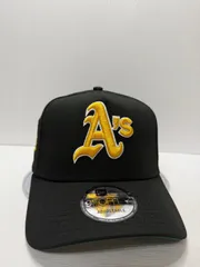 Newera オークランドアスレチックス ワールドシリーズ1989 9forty A-FRAME スナップバックキャップ ブラックカラー