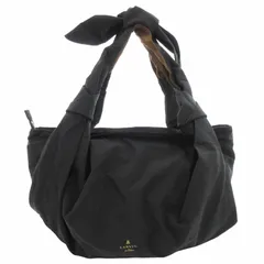 ランバンオンブルー LANVIN en Bleu ハンドバッグ トート 肩掛け ロゴ ナイロン 黒 ブラック /GVのサムネイル