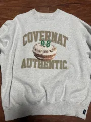 COVERNAT(カバーナット) トレーナー ホワイトメランジ s