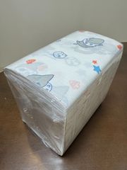 おでかけ子ザメセット <紙エプロン１２５枚・紙コップ２００個・歯ブラシ/キッズ 6～12歳/ふつう １箱（２０本）>