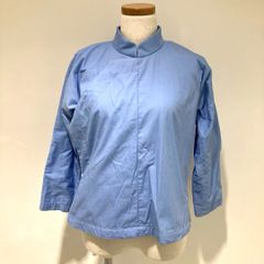 RM-J027 コムデギャルソン コムデギャルソン COMME des GARCONS COMME des GARCONS 綿ブロード チャイナジャケット ブルー Sサイズ 2024年S/S